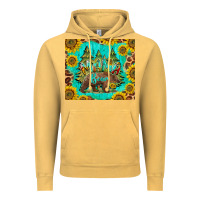 Vintage Mustard mama bear Vintage Hoodie - BarkalooDesign