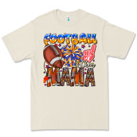 Bone football mama Premium Tee - CowhideDigitalArt