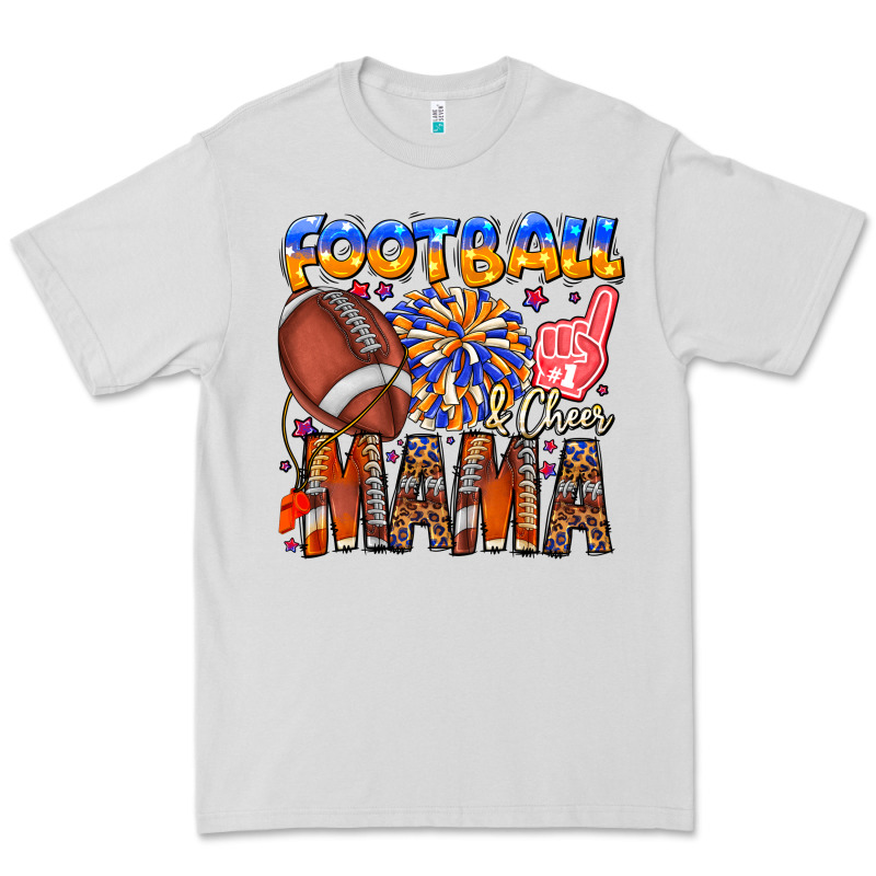 Football Mama Premium Tee by CowhideDigitalArt | Teevron