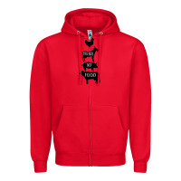 Red Friend Not Food Zipper Hoodie - Bettercallsaul