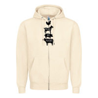 Sandshell Friend Not Food Zipper Hoodie - Bettercallsaul