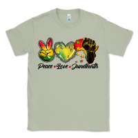 Matcha peace love juneteenth Classic Tee - BarkalooDesign