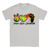 Moon Dust peace love juneteenth Classic Tee - BarkalooDesign