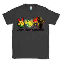 Smoke peace love juneteenth Classic Tee - BarkalooDesign