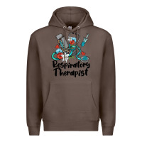 Coffee respiratory therapist Premium Hoodie - BarkalooDesign