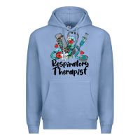 Colony Blue respiratory therapist Premium Hoodie - BarkalooDesign