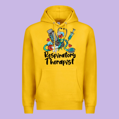 Respiratory Therapist Premium Hoodie Designed By Barkaloodesign