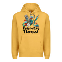 Mustard respiratory therapist Premium Hoodie - BarkalooDesign