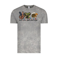 Cloud Rock peace love bald head eagle Vintage Tee - LillyAllenDesigns