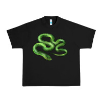 Black boomslang snake Urban Heavy Tee - LillyAllenDesigns