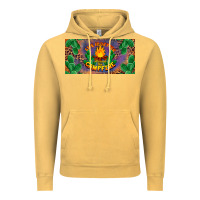 Vintage Mustard life is better around the campfire license plate Vintage Hoodie - BarkalooDesign