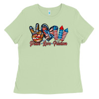 Matcha peace love freedom Ladies Tee - RacoonDesign