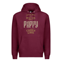 Burgundy Really Cool Pappy Premium Hoodie - artisFamous