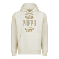 Oatmeal Heather Really Cool Pappy Premium Hoodie - artisFamous