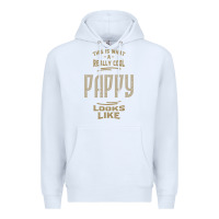 White Really Cool Pappy Premium Hoodie - artisFamous