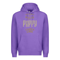 Purple Really Cool Pappy Premium Hoodie - artisFamous