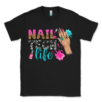 Black nail tech life bbs Classic Tee - BundleAndBundleShop