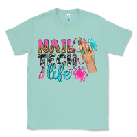 Seafoam nail tech life bbs Classic Tee - BundleAndBundleShop