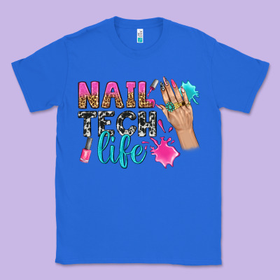 Nail Tech Life Bbs Classic Tee Designed By Bundleandbundleshop
