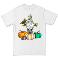White Happy Fall Premium Tee - CowhideDigitalArt