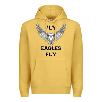 Antique Gold fly eagles fly philadelphia Premium Hoodie - artisFamous