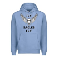 Colony Blue fly eagles fly philadelphia Premium Hoodie - artisFamous