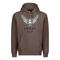 Coffee fly eagles fly philadelphia Premium Hoodie - artisFamous
