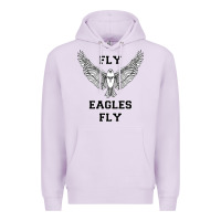 Lilac fly eagles fly philadelphia Premium Hoodie - artisFamous