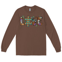 Chestnut love autism awareness leopard cowhide Long Sleeve Tee - Artiststas