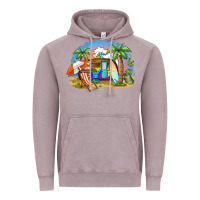 Vintage Zinc camp life beach Vintage Hoodie - BarkalooDesign