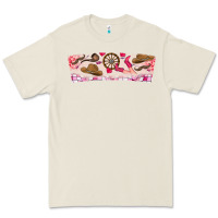 Bone Howdy Valentine Premium Tee - CowhideDigitalArt