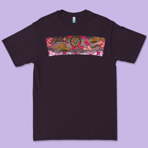 Howdy Valentine Premium Tee Designed By Cowhidedigitalart