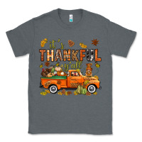 Charcoal Heather it's thankful y'all with truck bbs Classic Tee - BundleAndBundleShop