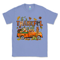 Colony Blue it's thankful y'all with truck bbs Classic Tee - BundleAndBundleShop