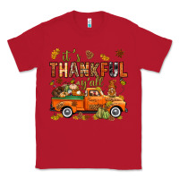 Red it's thankful y'all with truck bbs Classic Tee - BundleAndBundleShop