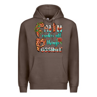 Coffee faith makes all things possible Premium Hoodie - BarkalooDesign
