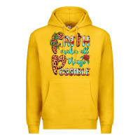Lemon faith makes all things possible Premium Hoodie - BarkalooDesign