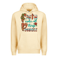 Pina Colada faith makes all things possible Premium Hoodie - BarkalooDesign