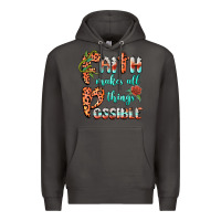 Smoke faith makes all things possible Premium Hoodie - BarkalooDesign