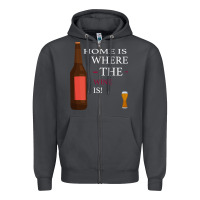 Smoke HOME IS WHERE THE WINE IS Zipper Hoodie - Bettercallsaul