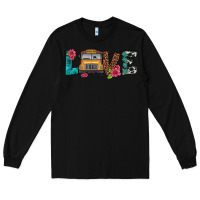 Black love school bus Long Sleeve Tee - Artiststas