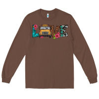 Chestnut love school bus Long Sleeve Tee - Artiststas
