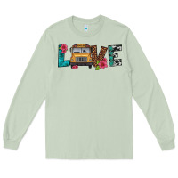 Matcha love school bus Long Sleeve Tee - Artiststas