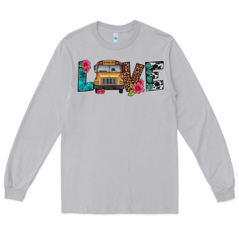 Love School Bus Long Sleeve Tee by Artiststas | Teevron
