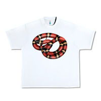White milk snake Urban Heavy Tee - LillyAllenDesigns