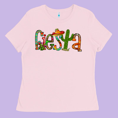 Fiesta Ladies Tee Designed By Racoondesign