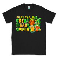 Black Let the shenanigans begin St. Patrick's Day Classic Tee - FaDigitalArtStudio
