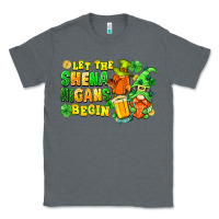 Charcoal Heather Let the shenanigans begin St. Patrick's Day Classic Tee - FaDigitalArtStudio