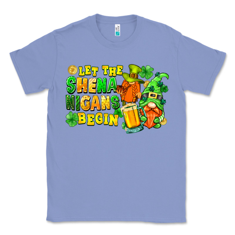Let The Shenanigans Begin St. Patrick's Day Classic Tee by FaDigitalArtStudio | Teevron