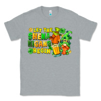 Heather Grey Let the shenanigans begin St. Patrick's Day Classic Tee - FaDigitalArtStudio